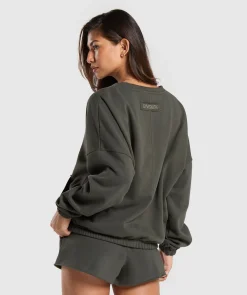 DAMES Gymshark Bedekkende Sportkleding|Hoodies & Truien*Fleece Oversized Sweatshirt