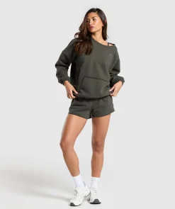 DAMES Gymshark Bedekkende Sportkleding|Hoodies & Truien*Fleece Oversized Sweatshirt