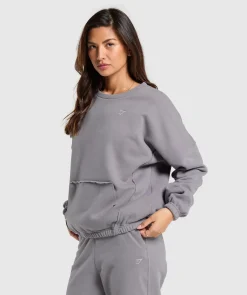 DAMES Gymshark Bedekkende Sportkleding|Hoodies & Truien*Fleece Oversized Sweatshirt