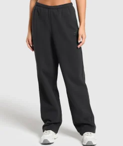 DAMES Gymshark Bedekkende Sportkleding|Joggingbroeken*Fleece Straight Leg Joggers