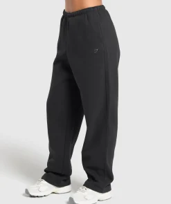 DAMES Gymshark Bedekkende Sportkleding|Joggingbroeken*Fleece Straight Leg Joggers