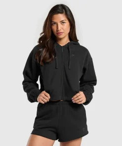 DAMES Gymshark Hoodies & Truien*Fleece Zip Hoodie