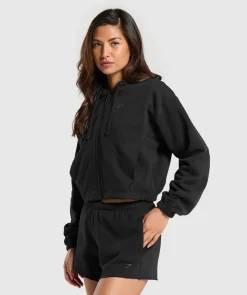 DAMES Gymshark Hoodies & Truien*Fleece Zip Hoodie