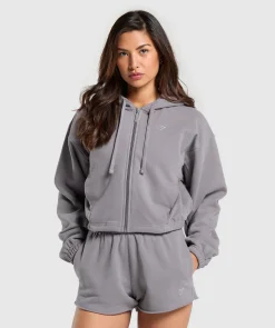 DAMES Gymshark Hoodies & Truien*Fleece Zip Hoodie