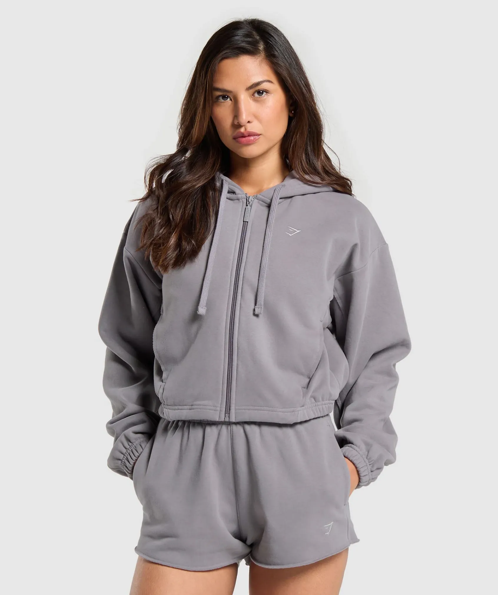 DAMES Gymshark Hoodies & Truien*Fleece Zip Hoodie