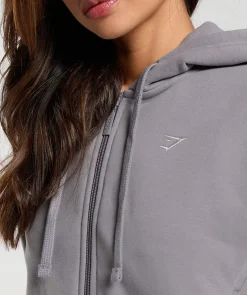 DAMES Gymshark Hoodies & Truien*Fleece Zip Hoodie