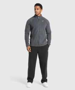 Heren Gymshark Sportjacks|Outerwear*Fleece Zip Through Jacket