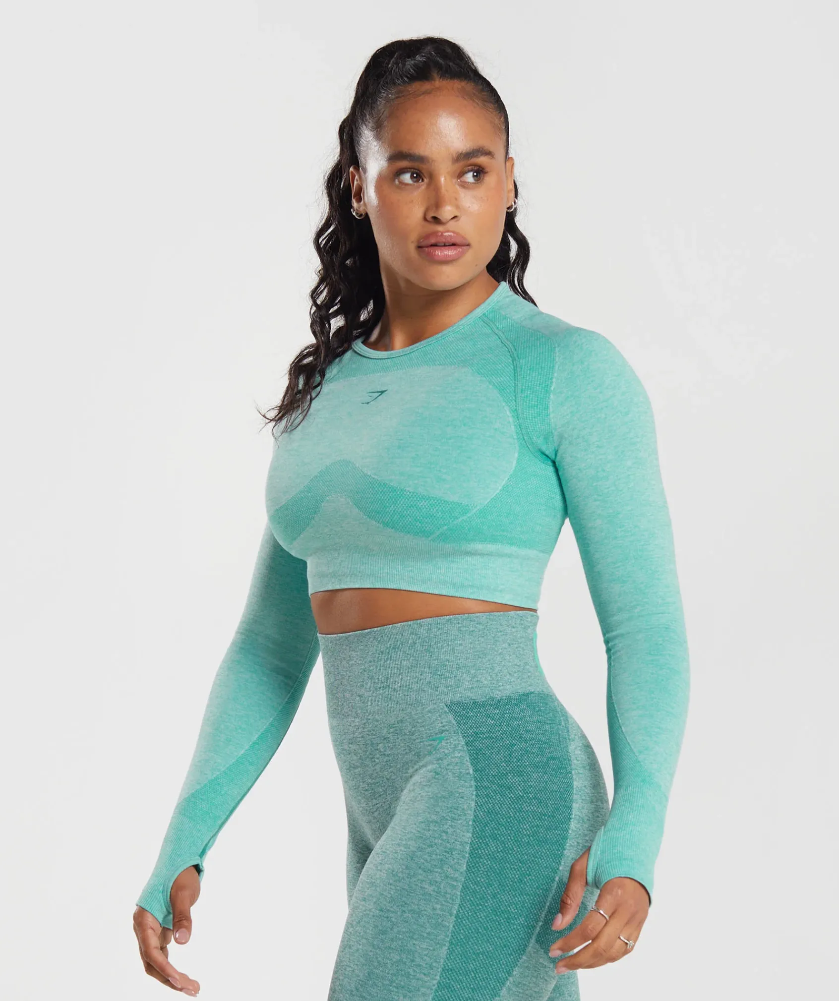 DAMES Gymshark Croptops|T-shirts*Flex Long Sleeve Crop Top