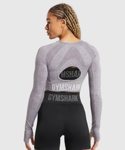 DAMES Gymshark Croptops|T-shirts*Flex Long Sleeve Crop Top