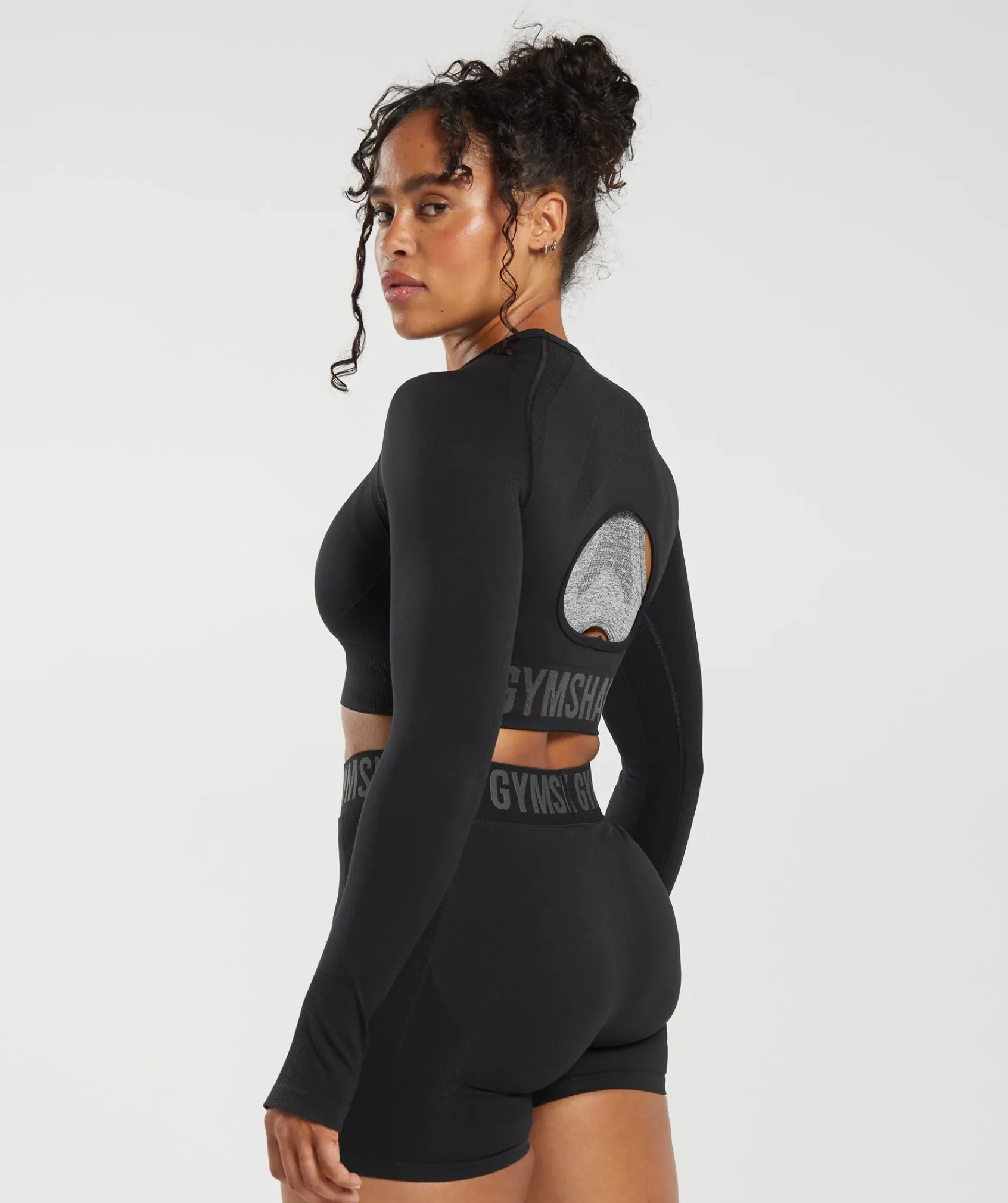 DAMES Gymshark Croptops|T-shirts*Flex Sports Long Sleeve Crop Top