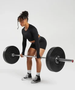 DAMES Gymshark Croptops|T-shirts*Flex Sports Long Sleeve Crop Top