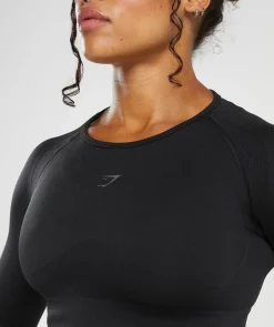 DAMES Gymshark Croptops|T-shirts*Flex Sports Long Sleeve Crop Top
