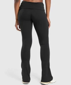 DAMES Gymshark Bedekkende Sportkleding|Leggings*Foldover Flared Leggings