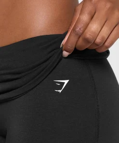 DAMES Gymshark Bedekkende Sportkleding|Leggings*Foldover Flared Leggings