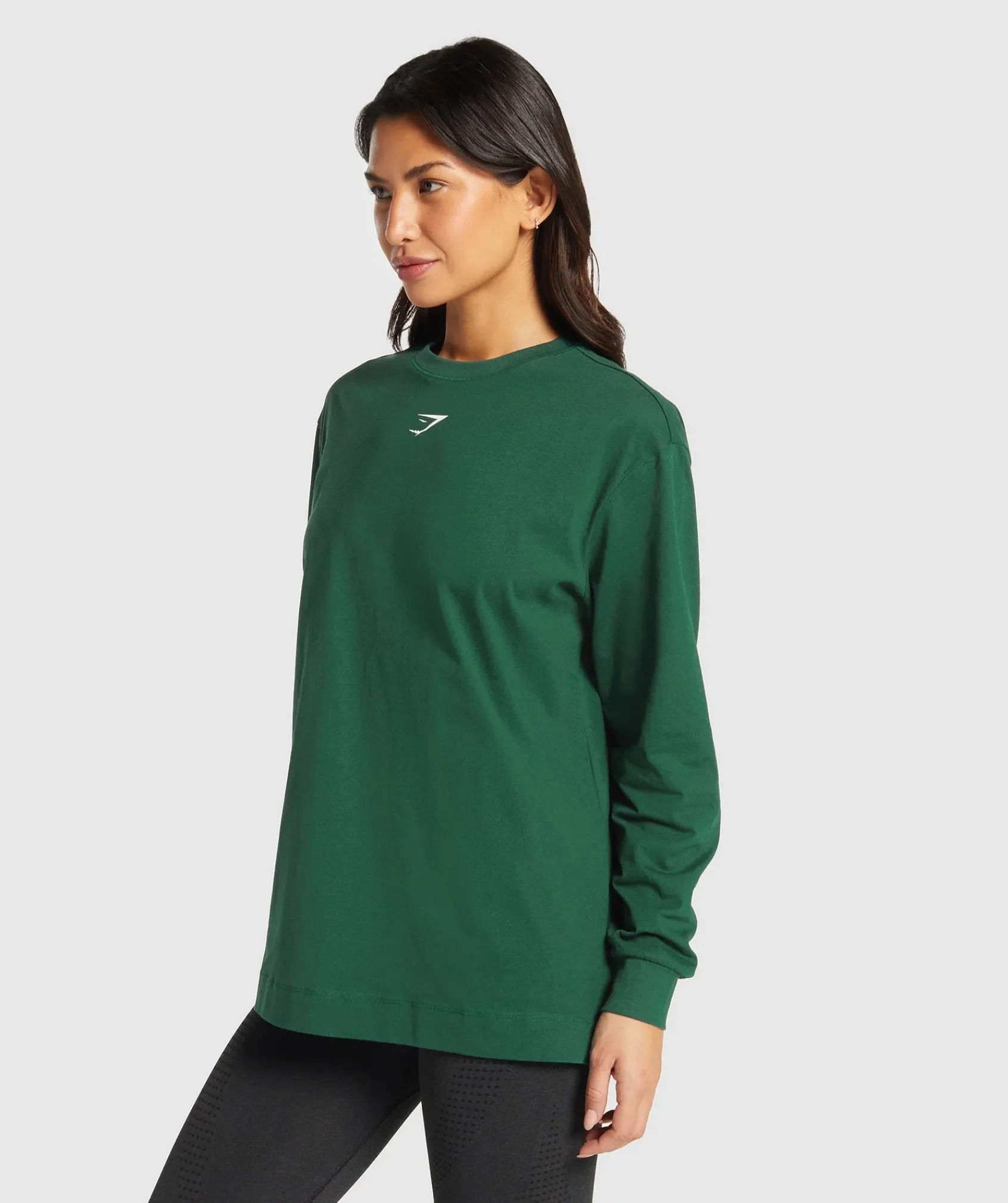 DAMES Gymshark T-shirts*Fraction Long Sleeve T-Shirt