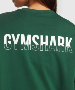 DAMES Gymshark T-shirts*Fraction Long Sleeve T-Shirt
