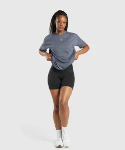DAMES Gymshark T-shirts*Fraction Oversized T-Shirt