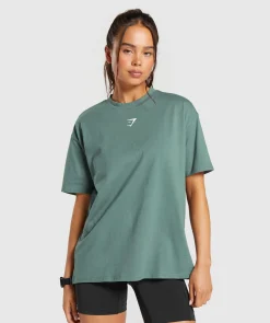 DAMES Gymshark T-shirts*Fraction Oversized T-Shirt