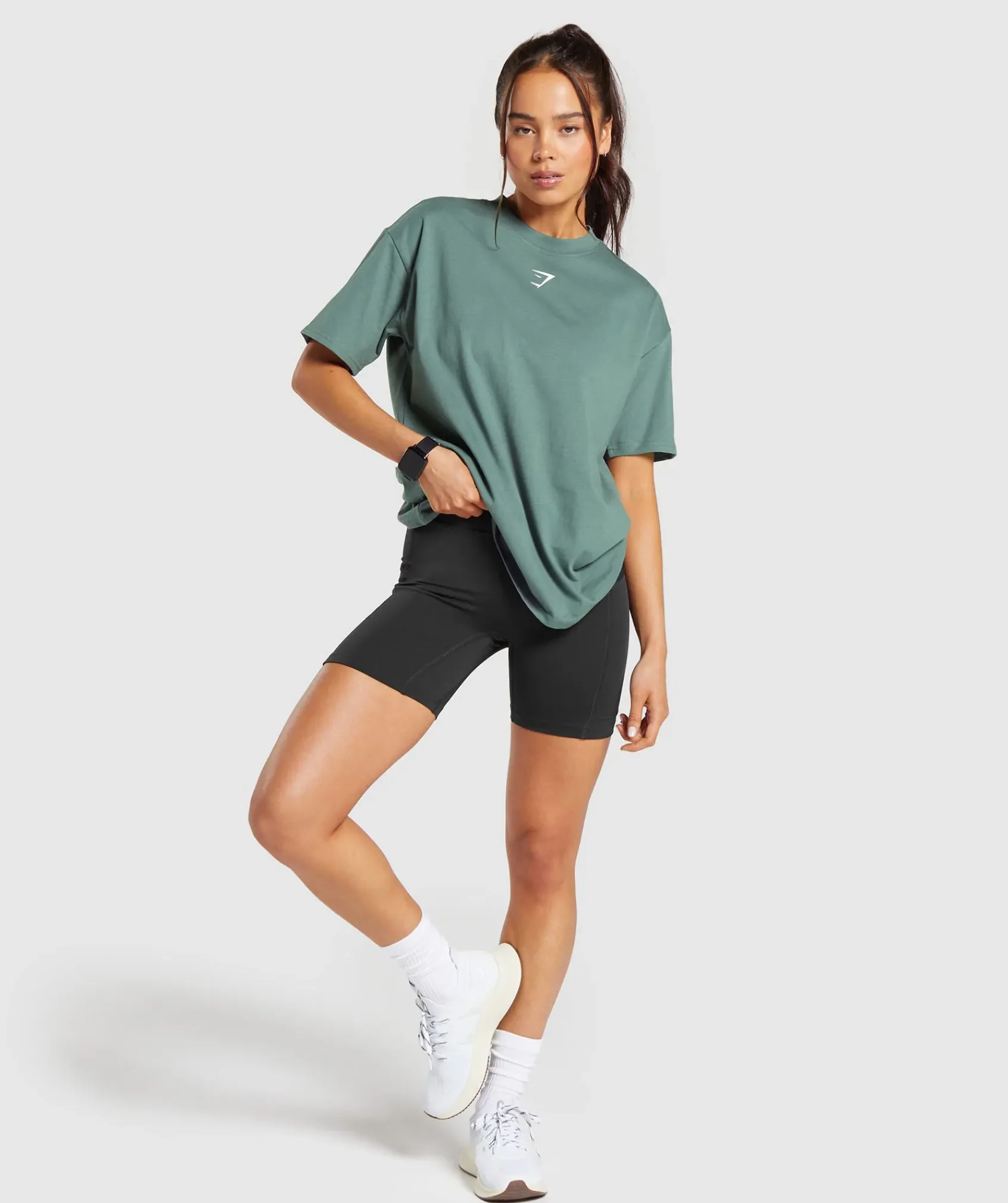 DAMES Gymshark T-shirts*Fraction Oversized T-Shirt