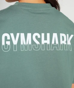 DAMES Gymshark T-shirts*Fraction Oversized T-Shirt