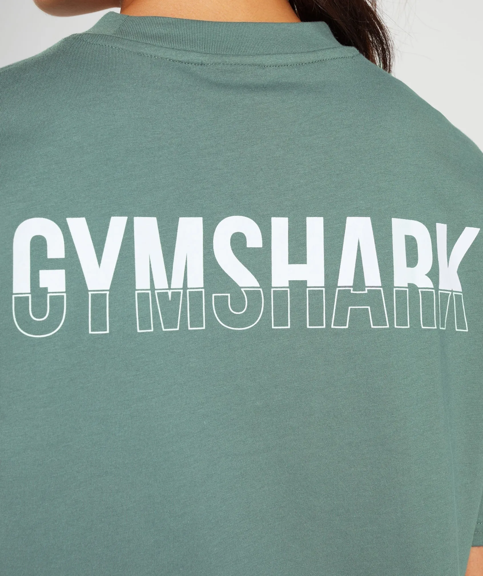 DAMES Gymshark T-shirts*Fraction Oversized T-Shirt