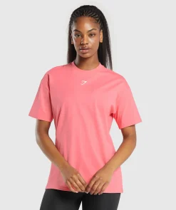 DAMES Gymshark T-shirts*Fraction Oversized T-Shirt