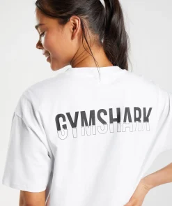 DAMES Gymshark Bedekkende Sportkleding|T-shirts*Fraction Oversized T-Shirt