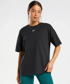 DAMES Gymshark Bedekkende Sportkleding|T-shirts*Fraction Oversized T-Shirt