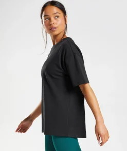 DAMES Gymshark Bedekkende Sportkleding|T-shirts*Fraction Oversized T-Shirt