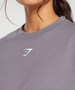 DAMES Gymshark T-shirts*Fraction Oversized T-Shirt