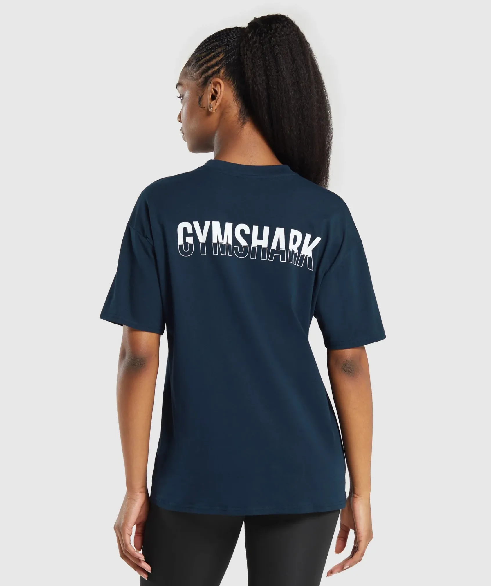 DAMES Gymshark Bedekkende Sportkleding|T-shirts*Fraction Oversized T-Shirt