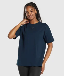 DAMES Gymshark Bedekkende Sportkleding|T-shirts*Fraction Oversized T-Shirt