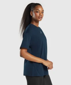 DAMES Gymshark Bedekkende Sportkleding|T-shirts*Fraction Oversized T-Shirt