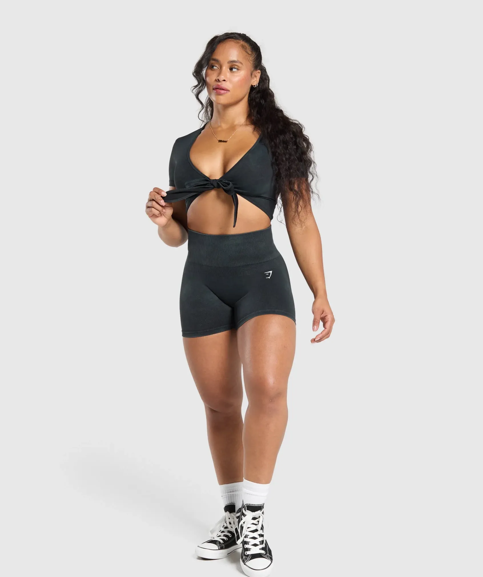 DAMES Gymshark Croptops|T-shirts*Gains Seamless Crop Top