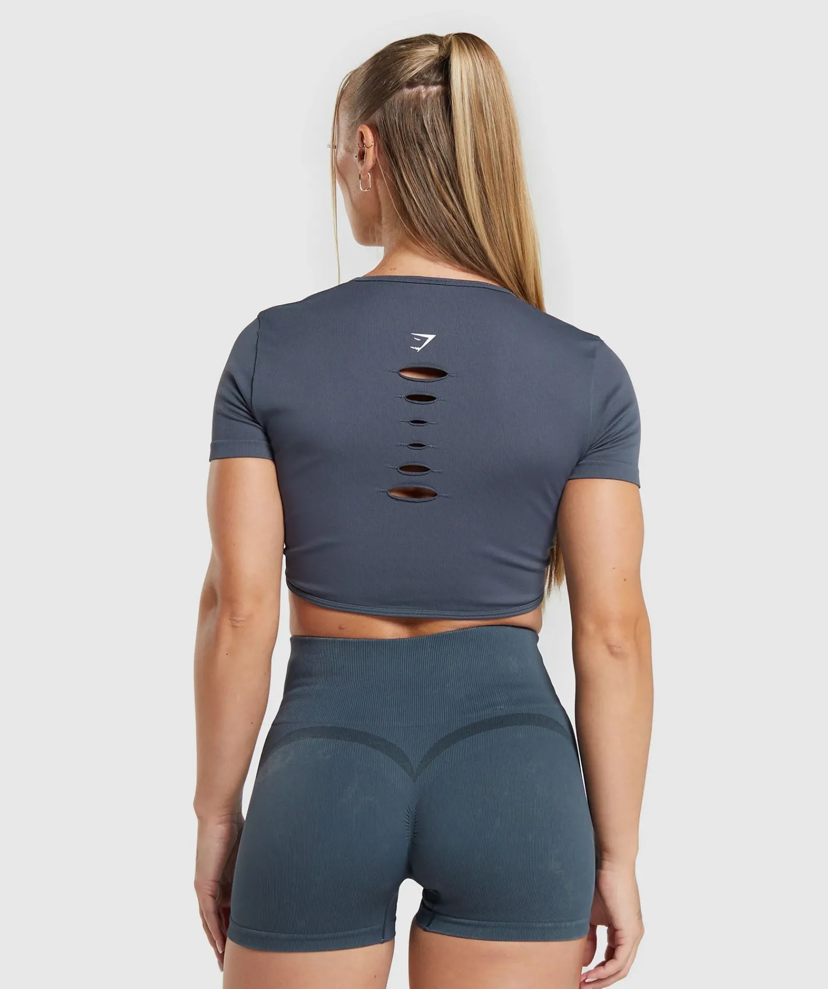 DAMES Gymshark Croptops|T-shirts*Gains Seamless Fitted Crop Top