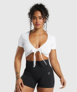 DAMES Gymshark Croptops|T-shirts*Gains Seamless Fitted Crop Top