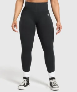 DAMES Gymshark Leggings|Zwarte Leggings*Gains Seamless Leggings