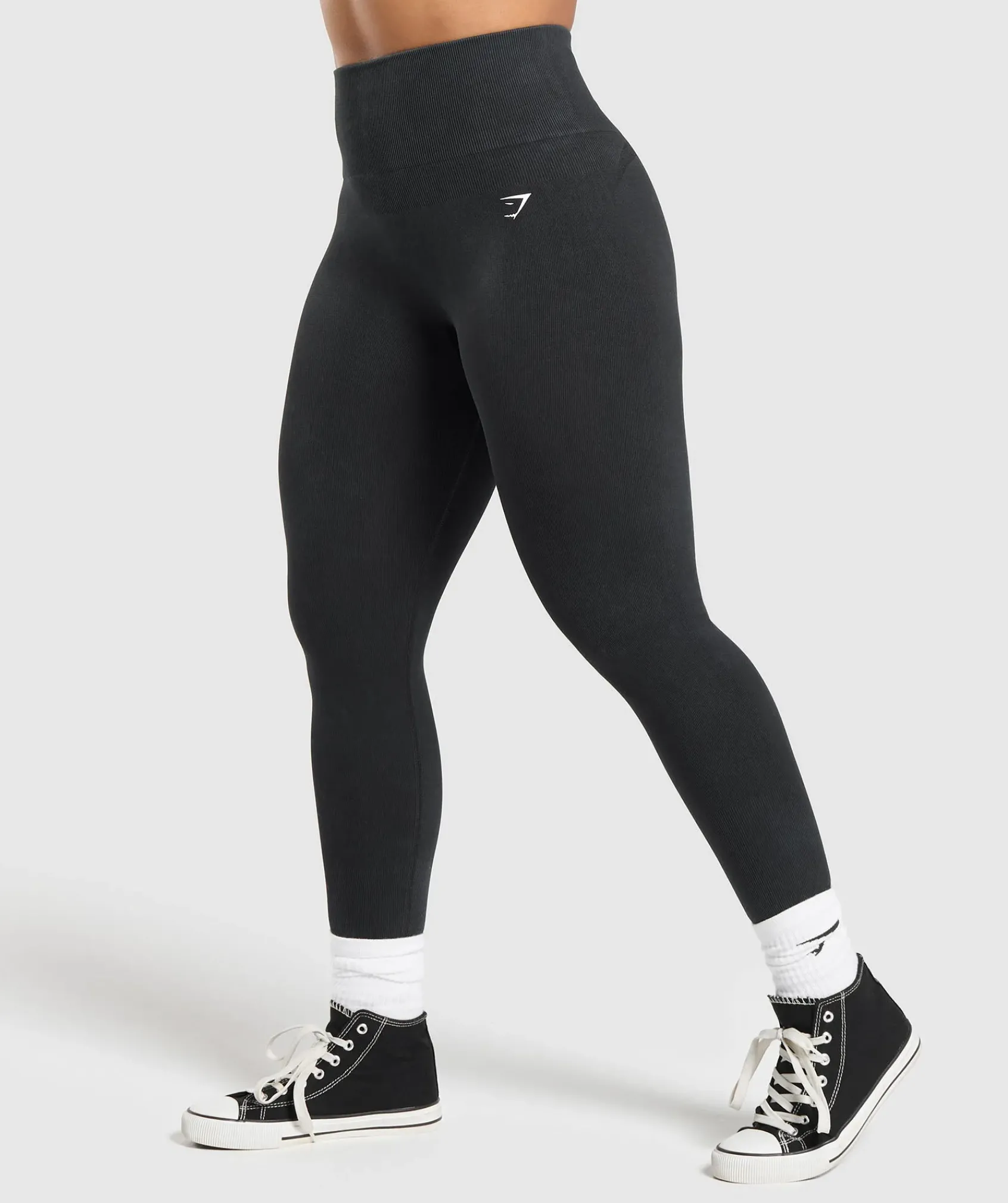 DAMES Gymshark Leggings|Zwarte Leggings*Gains Seamless Leggings