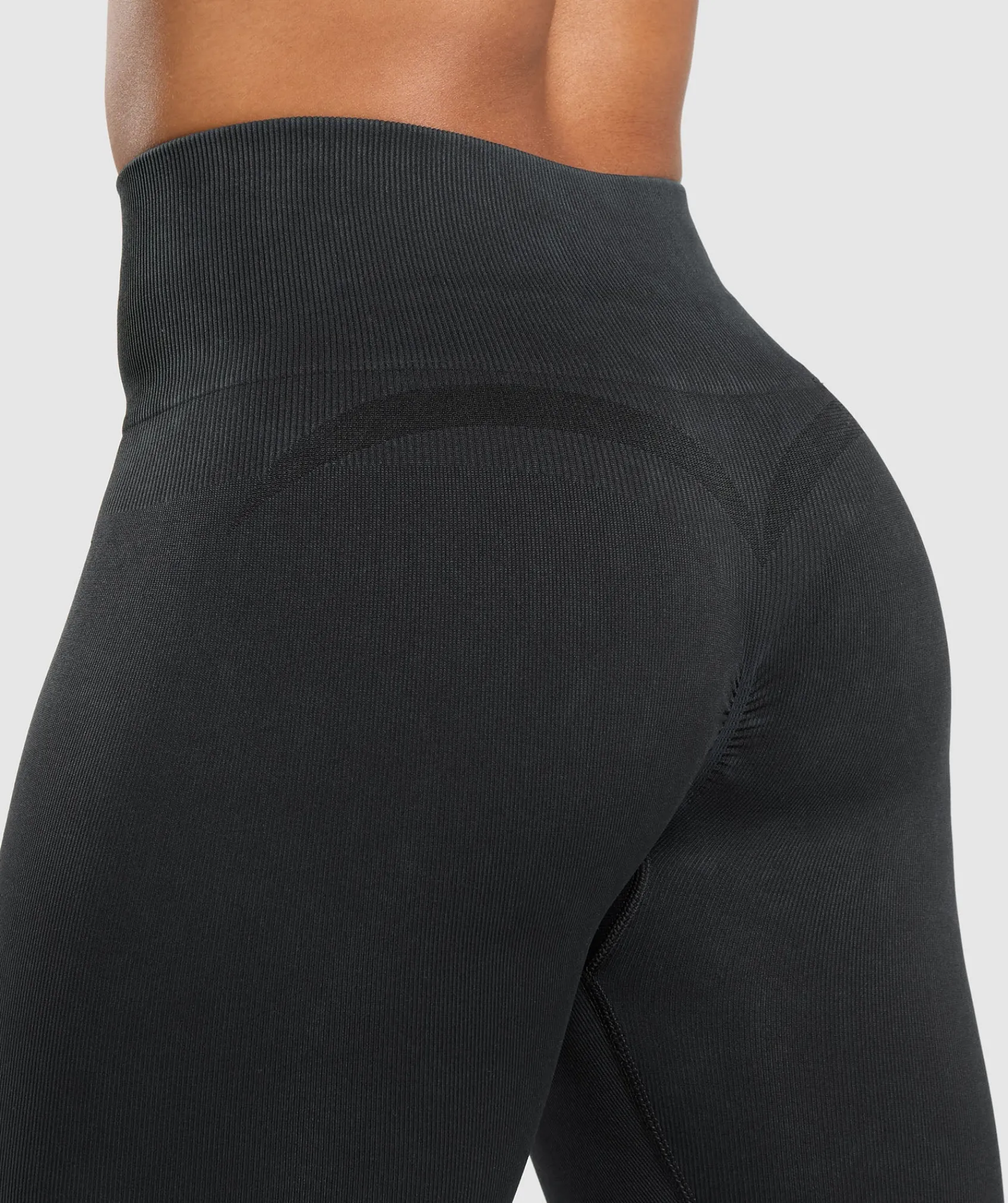 DAMES Gymshark Leggings|Zwarte Leggings*Gains Seamless Leggings