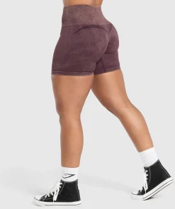 DAMES Gymshark Shorts*Gains Seamless Plain Shorts