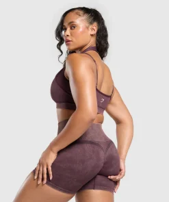 DAMES Gymshark Shorts*Gains Seamless Plain Shorts