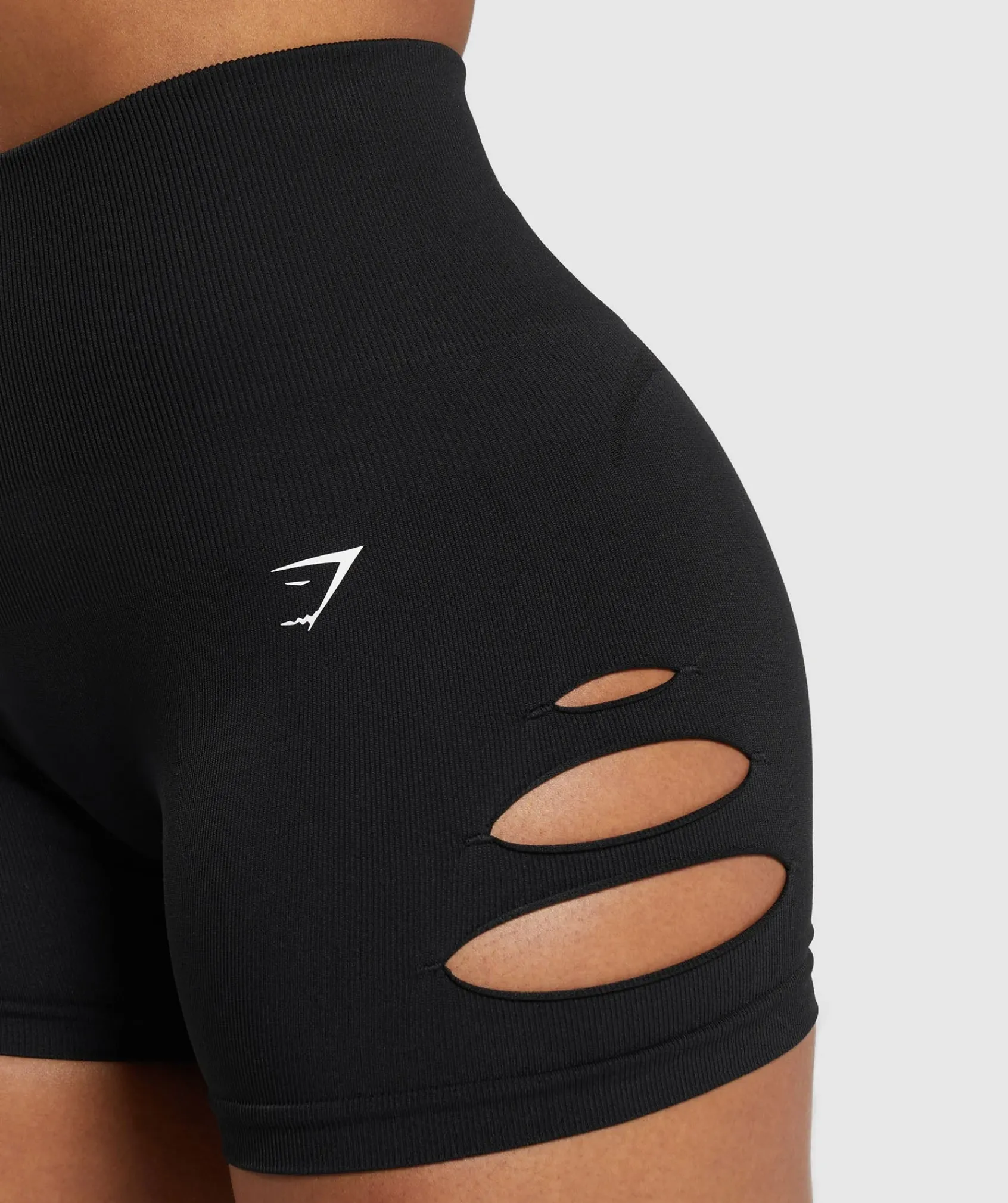 DAMES Gymshark Shorts*Gains Seamless Ripped Shorts
