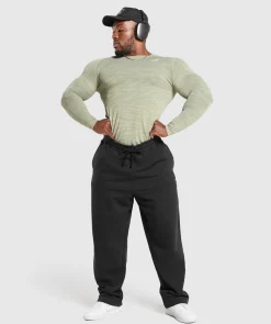 Heren Gymshark T-shirts*Geo Animal Seamless Long Sleeve T-Shirt