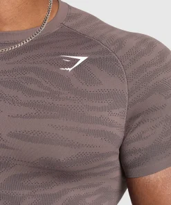 Heren Gymshark T-shirts*Geo Animal Seamless T-Shirt