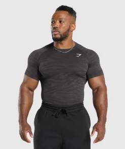 Heren Gymshark T-shirts*Geo Animal Seamless T-Shirt