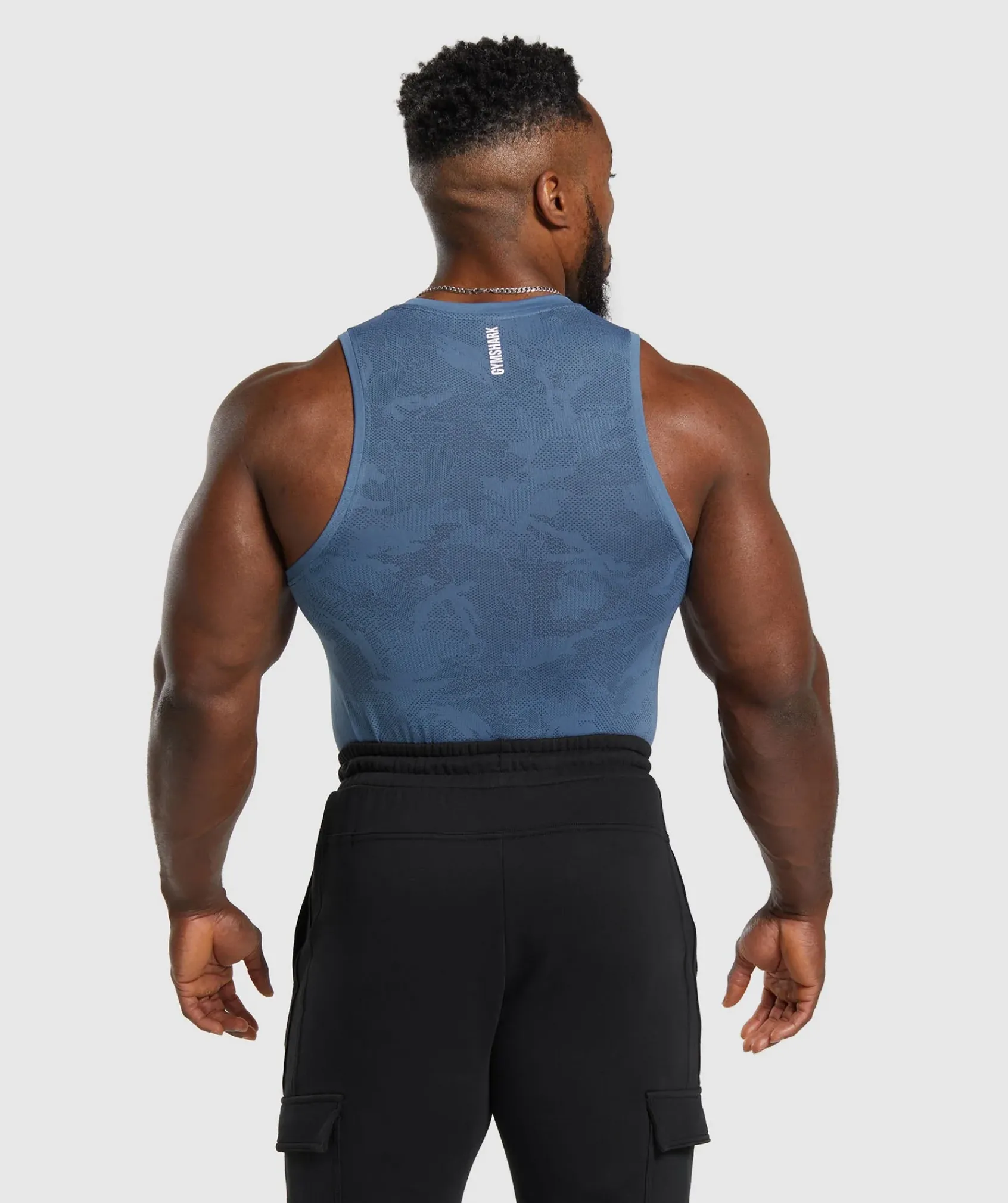 Heren Gymshark Tanktops|T-shirts*Geo Seamless Tank