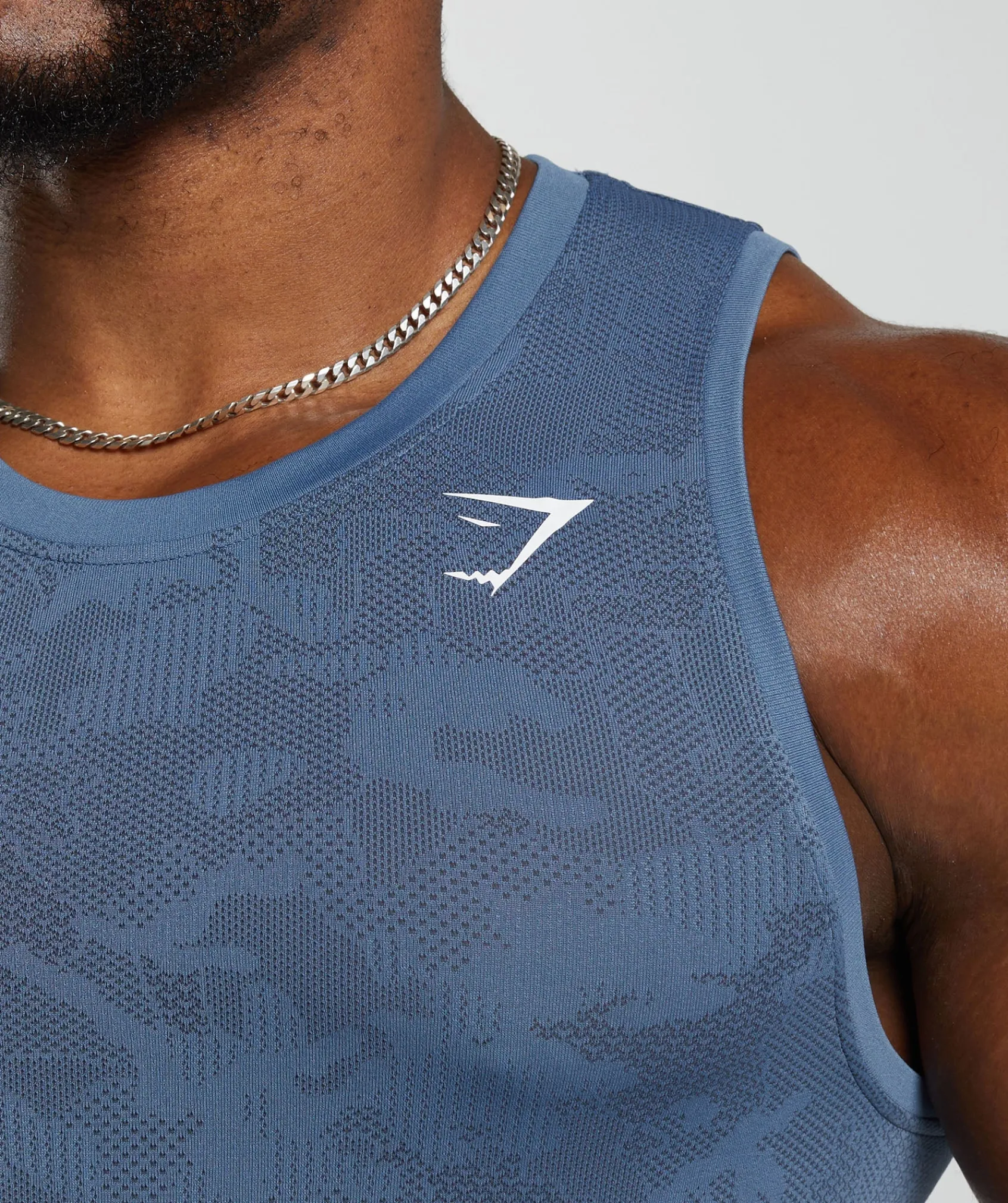 Heren Gymshark Tanktops|T-shirts*Geo Seamless Tank