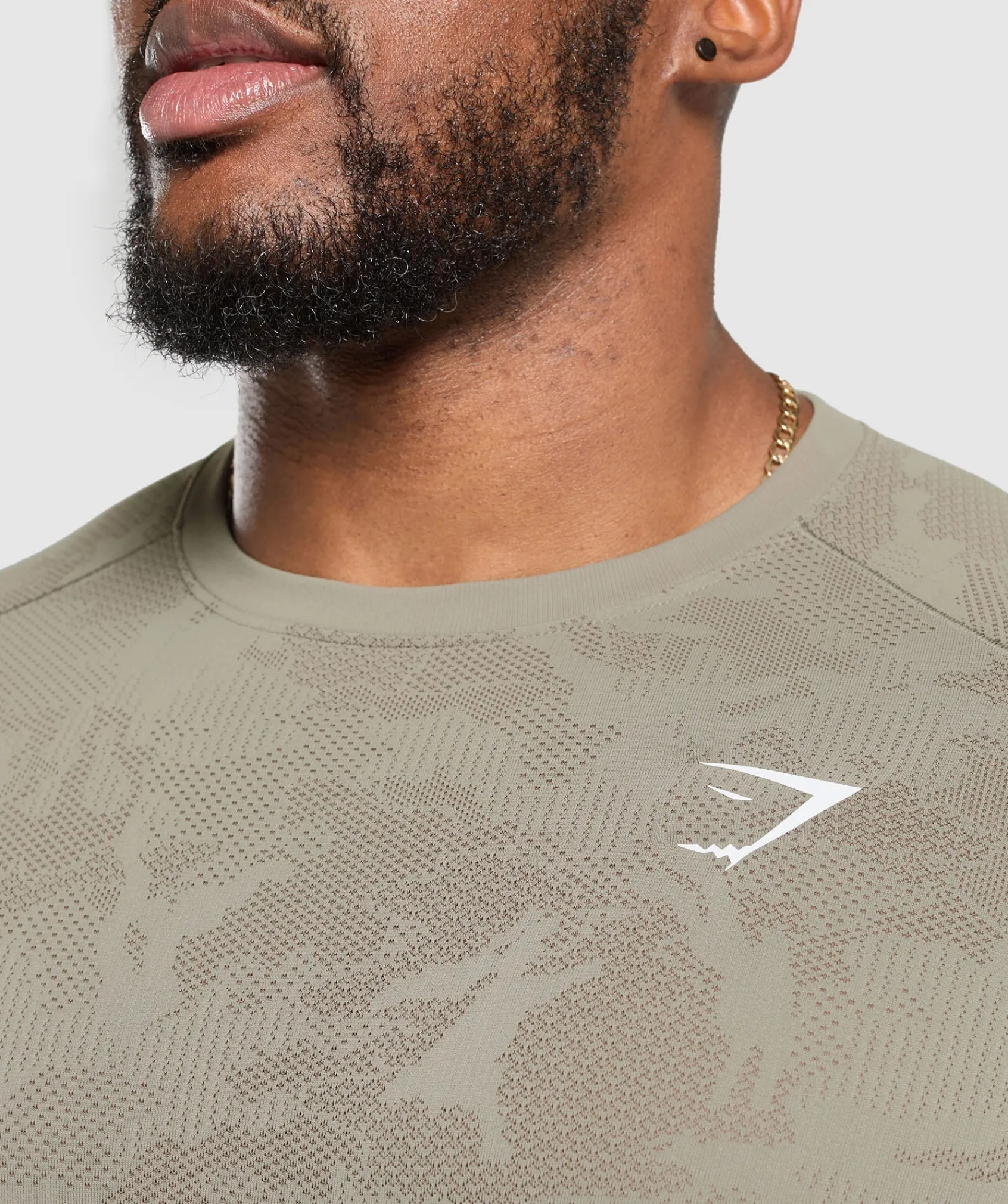 Heren Gymshark T-shirts*Geo Seamless T-Shirt