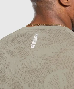 Heren Gymshark T-shirts*Geo Seamless T-Shirt