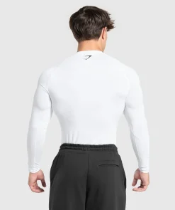 Heren Gymshark Compressie|T-shirts*Graphic Baselayer Long Sleeve T-Shirt